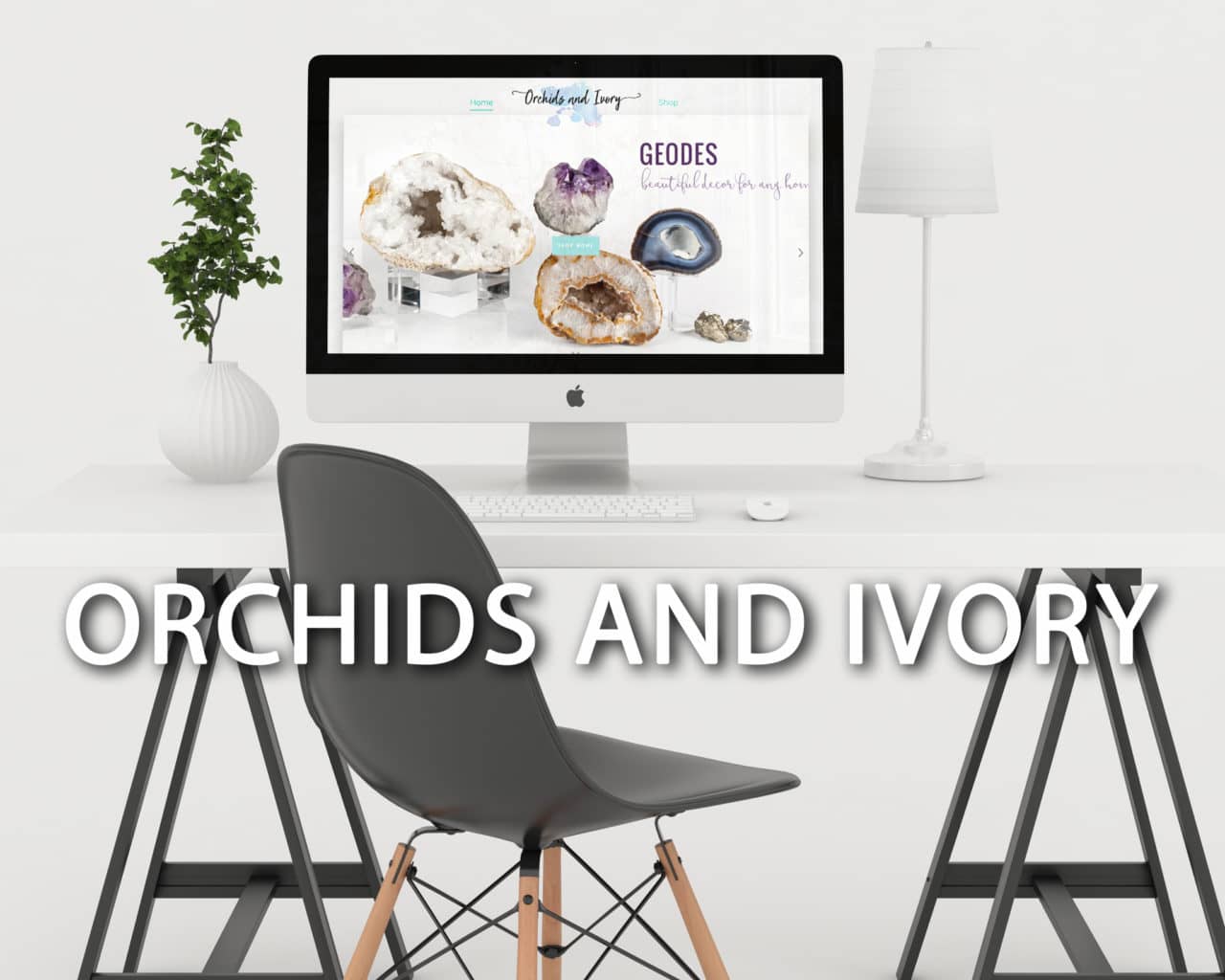 Orchids and Ivory website design