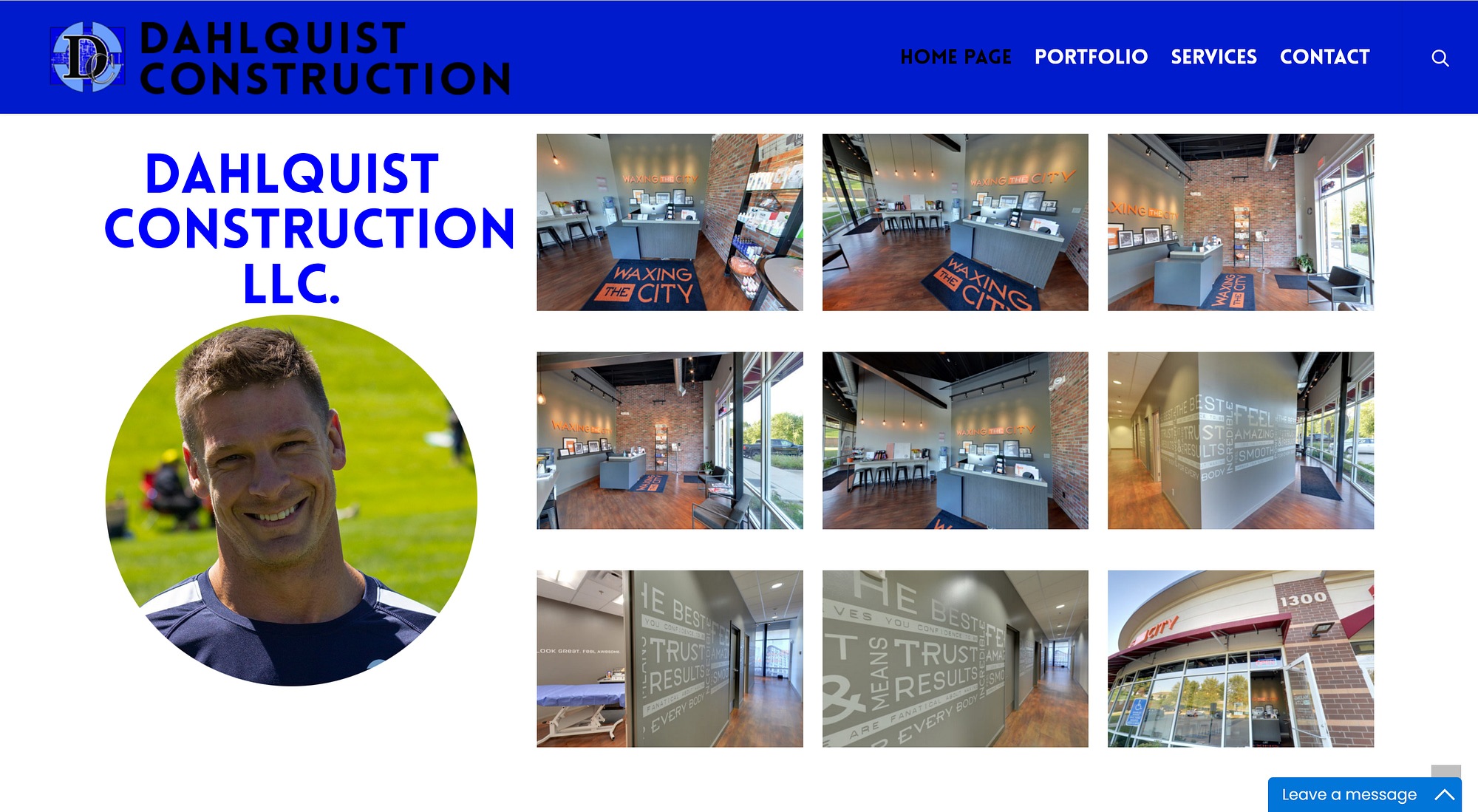 Home Page Dahlquist Construction LLC 4+Iowa-Web-Designer