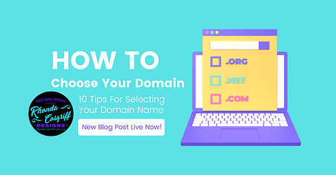How to choose your domain name graphic