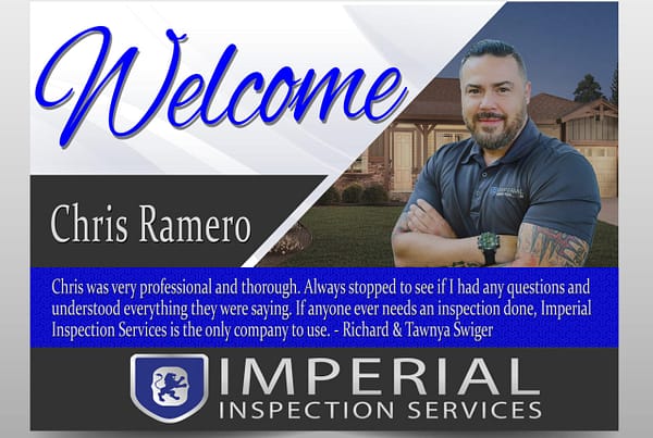 Imperial Inspection welcome by Rhonda Cosgriff Designs
