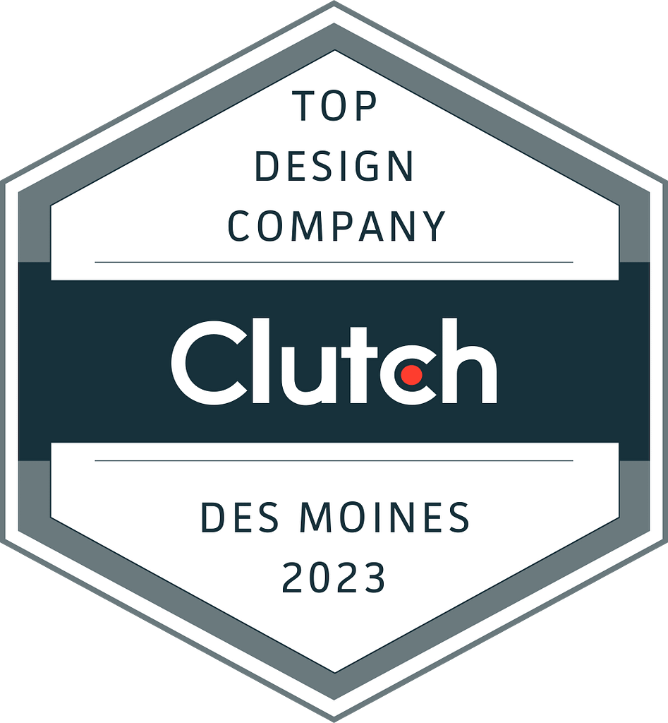 Top Design Company Des Moines Badge