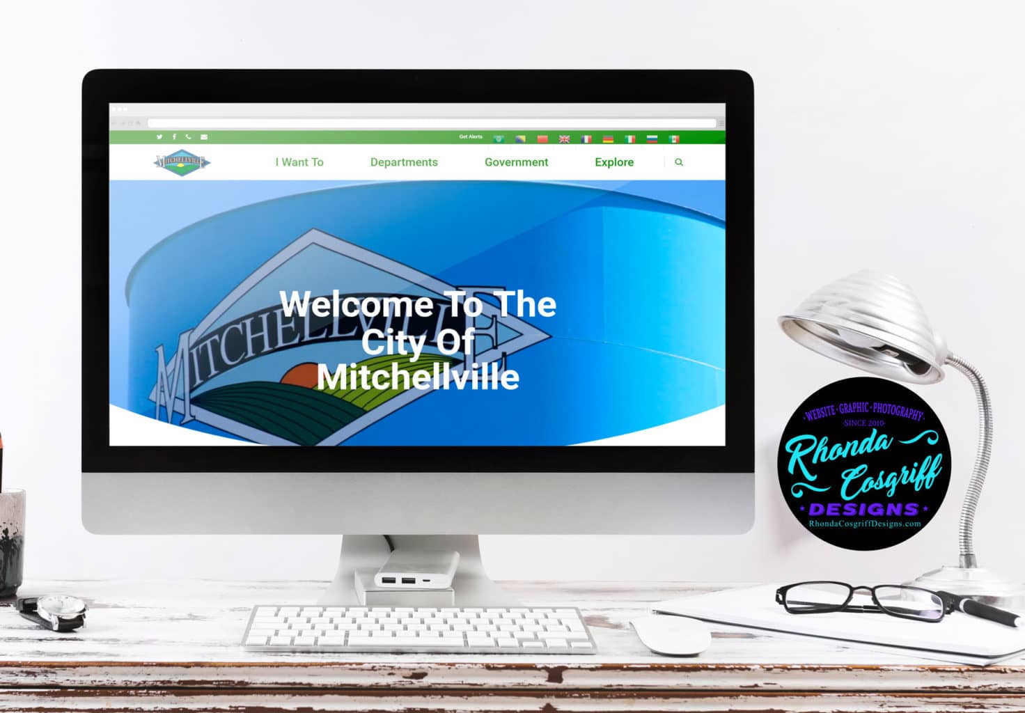 Soft launch on The City of Mitchellville’s new site